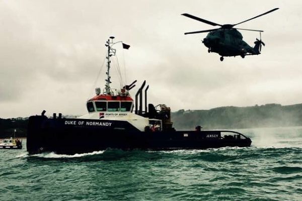 Un autre exemple de formidable coopération entre les services de secours jersiais et français
