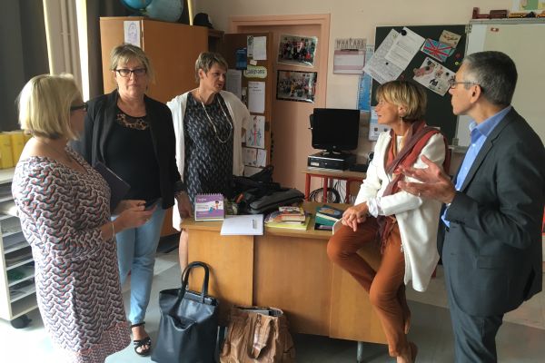 Visite d’une école bilingue normande